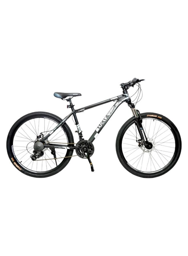 Star Kids 26-inch professional mountain bike – Lightweight and durable 6061 aluminum frame – 21-speed Shimano drivetrain – Front suspension – Powerful disc brakes – Suitable for rough and sandy terrain - Image 1